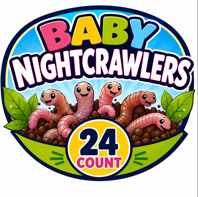 Baby Nightcrawlers